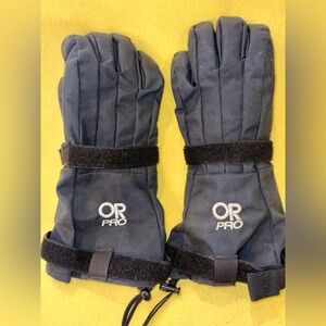 OR Outdoor research Military PRO gloves w/liners Black Adult Medium